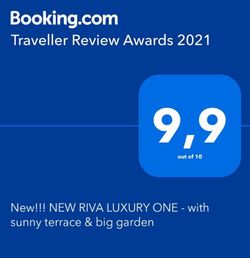 New!!! New Riva Luxury One - With Sunny Terrace & Big Garden Apartment Porec Ngoại thất bức ảnh